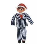 Elves Behavin' Badly - Blue Striped PJ