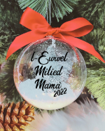 L-Ewwel Milied Mama' - 10cm Acrylic Bauble