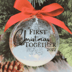 First Christmas Together - 10cm Acrylic Bauble