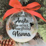 Għandi Anġlu ... Nanna - 10cm Acrylic Bauble