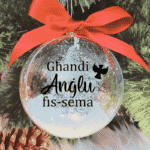Għandi Anġlu fis-Sema - 10cm Acrylic Bauble