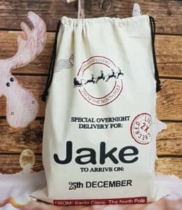 Personalised Christmas Gift Sacks  - Buy 1 get 1 FREE - Image 9