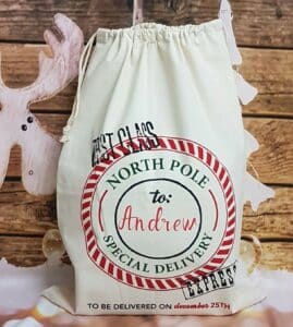 Personalised Christmas Gift Sacks  - Buy 1 get 1 FREE - Image 10