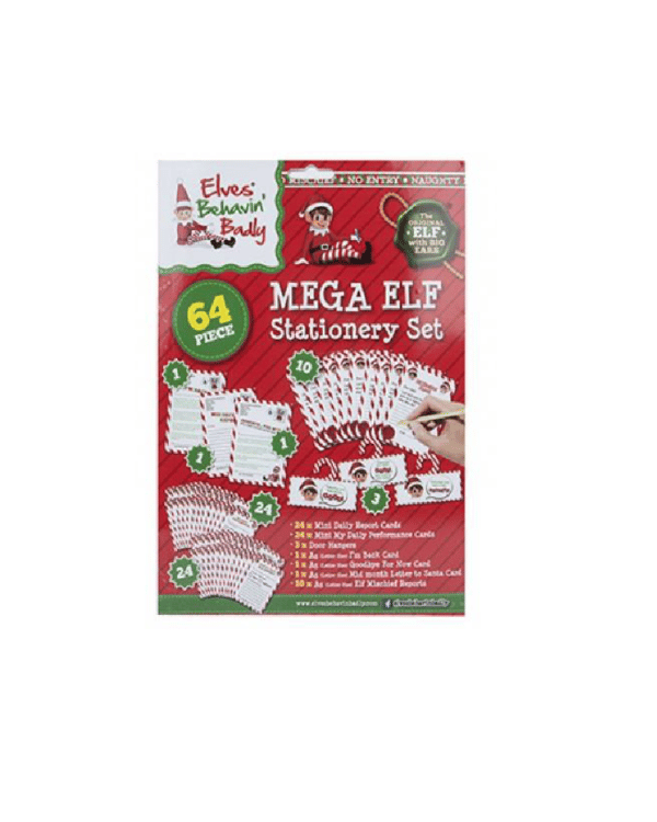 Elf Stationary Set