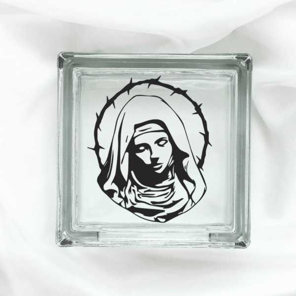 Lady of Sorrows – Duluri – Glass Block