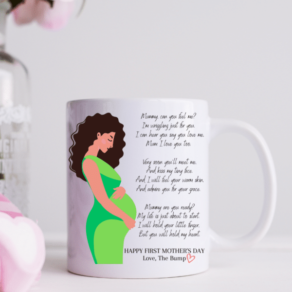 Baby Bump Green - Mug