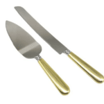 Gold & Silver - Cake Server Set