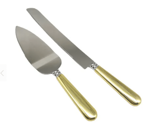 goldsilverset.png Gold & Silver - Cake Server Set - Image 1