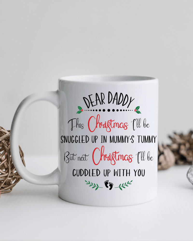 10-1.png Dear Daddy Christmas Mug - Image 1