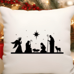 Nativity Cushion
