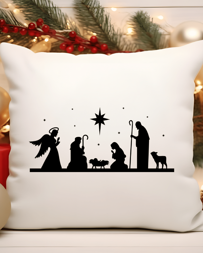 Nativity Cushion
