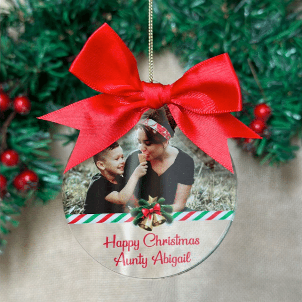 Photo Bells -  Acrylic Ornament
