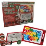 Magnetic Whiteboard - 2 in 1 Board with Colourful Letters