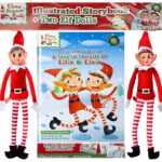 Illustrated Story Book + 2 Elves