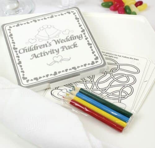 Children's Activity Wedding Book