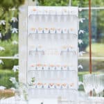 Wedding Confetti Cone Holder Stand & Cones
