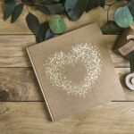 Guest Book - Kraft Gold Foiled