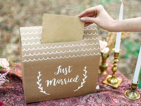 Wedding Card Box  – Just Married