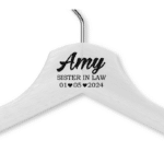 Amy's White Wood Hanger - Child