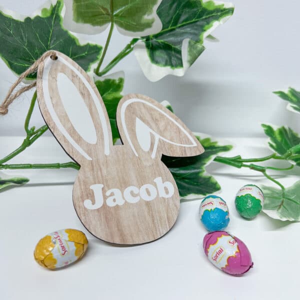 Hanging Easter Ornament - Wood