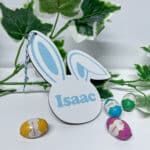 Hanging Easter Ornament - Blue