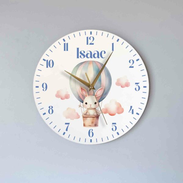 Blue Bunny - Clock
