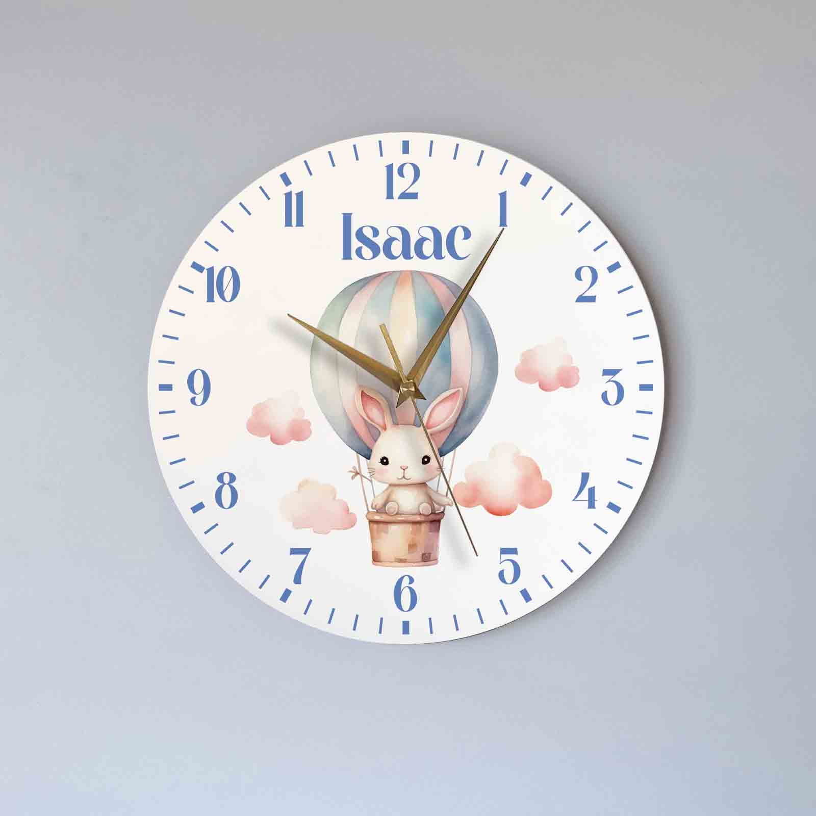 Blue Bunny - Clock