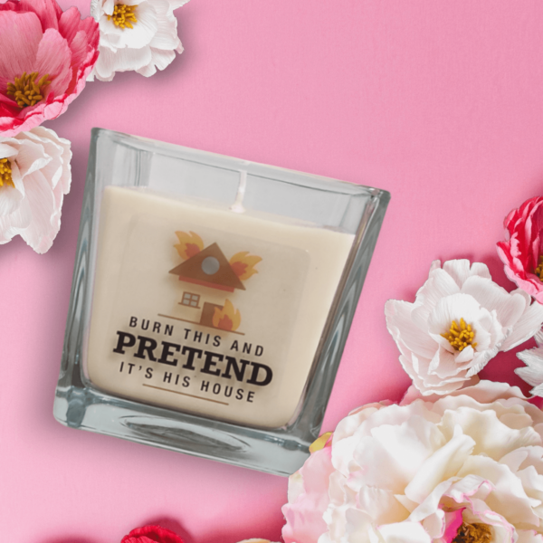 Burn This And Pretend It’s His House – 420ml Massage Scented Candle