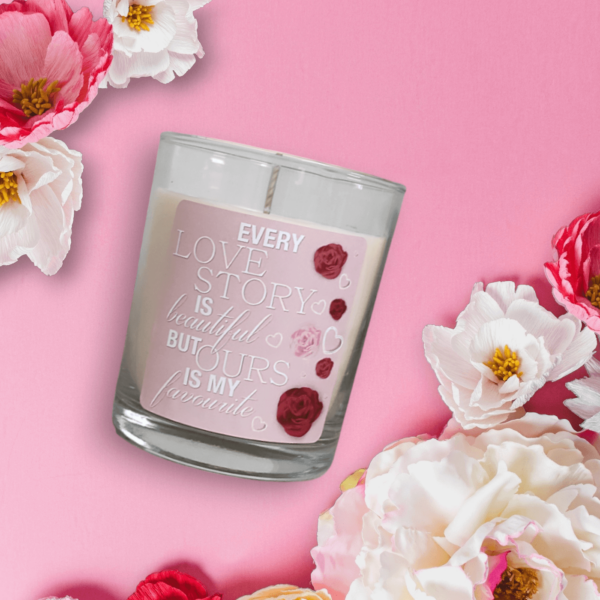 Every Love Story Is Beautiful…-175ml Massage Scented Candle