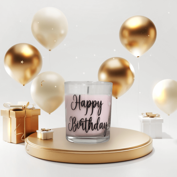 Happy Birthday – 175ml Massage Scented Candle