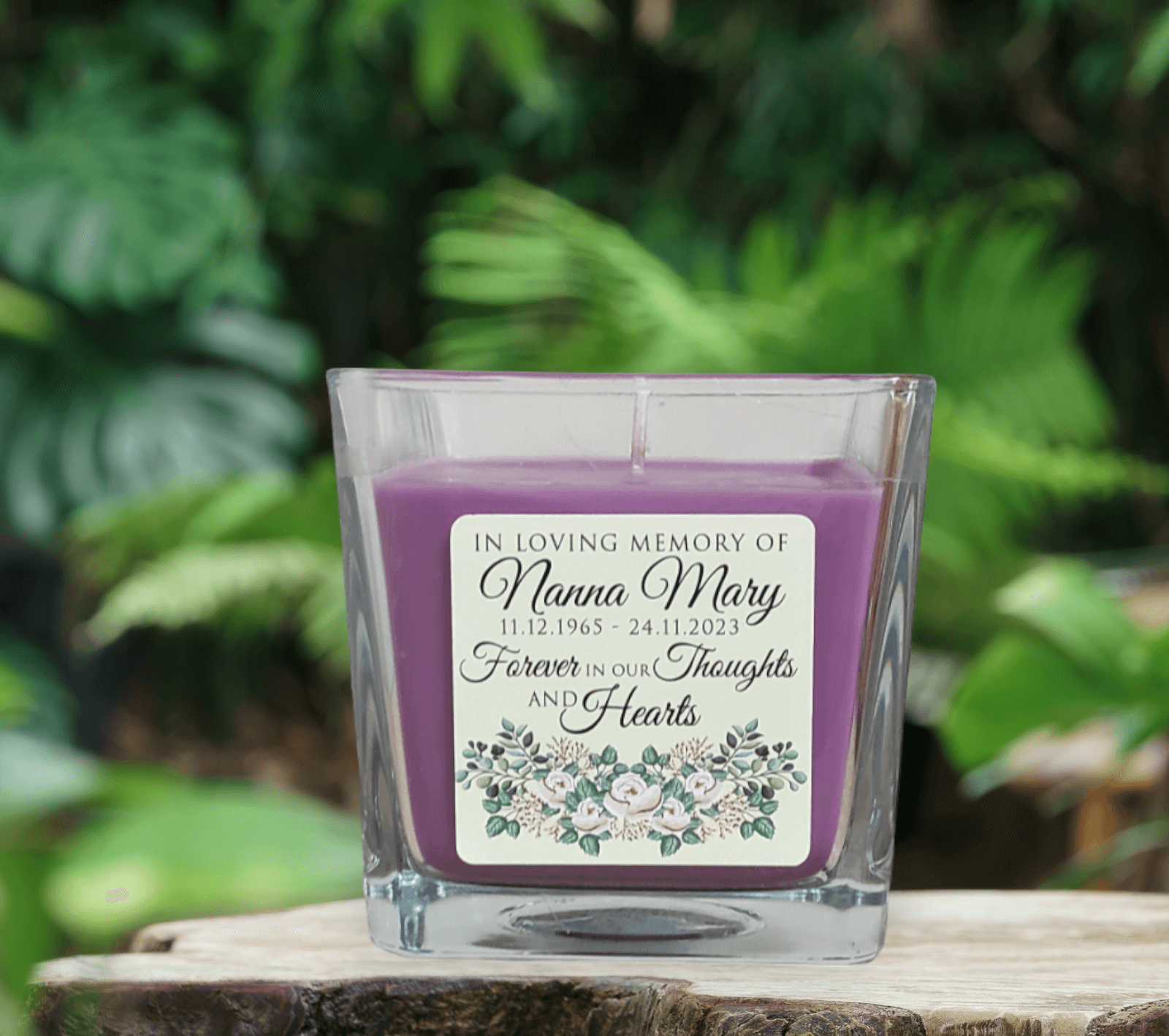 INLOVINGMEM.png In Loving Memory – 420ml Massage Scented Candle - Image 1
