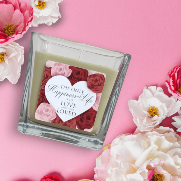 The Only Happiness In Life Is To Love… – 420ml Massage Scented Candle