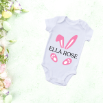 Pink Bunny - Baby Grow