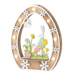 Wooden Easter Egg Light Up