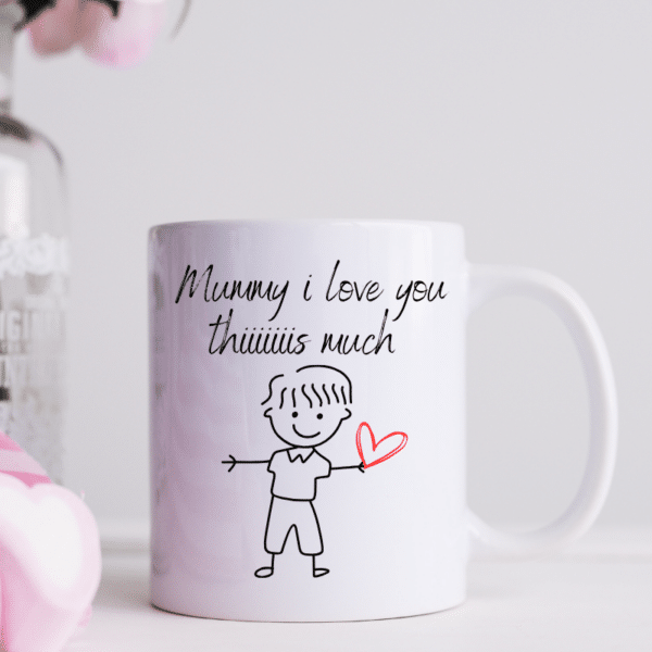 I Love You Mummy - Boy Mug
