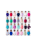 Children Satin Dressing Gowns - 55 Colours (Age 2 to 9) - Image 2