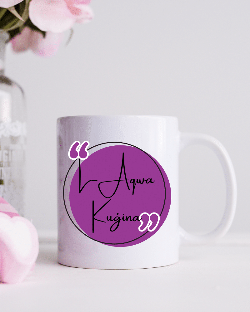 LAQWAKUGINA.png L-Aqwa Kuġina Mug - Image 1