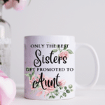 Only The Best Sisters Get Promoted - Mug