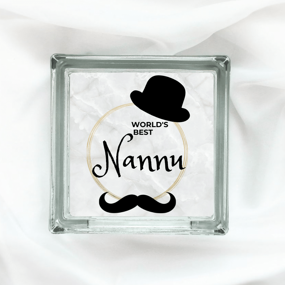 25-1.png World's Best Nannu - Glass Block - Image 1