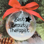 Best Beauty Therapist - 10cm Acrylic Bauble