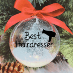 Best Hairdresser - 10cm Acrylic Bauble