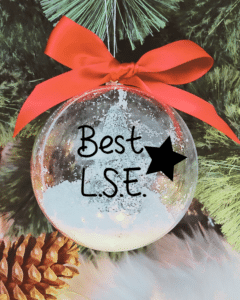 Best LSE - 10cm Acrylic Bauble