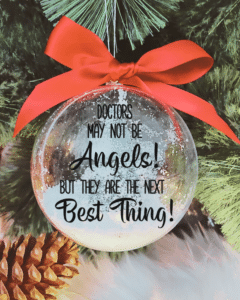 Doctors Are The Best - 10cm Acrylic Bauble