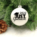 Just Graduated - 8cm Glass Bauble