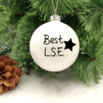 Best LSE - 8cm Glass Bauble