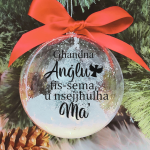 Għandna Anġlu fis-Sema ... Ma - 10cm Acrylic Bauble