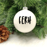 Ferħ - 8cm Glass Bauble