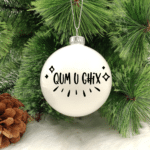 Qum u Għix -  8cm Glass Bauble