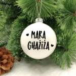 Mara Għażiża -  8cm Glass Bauble