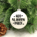 Ħadd Ma Jħobbni Bħalek -  8cm Glass Bauble